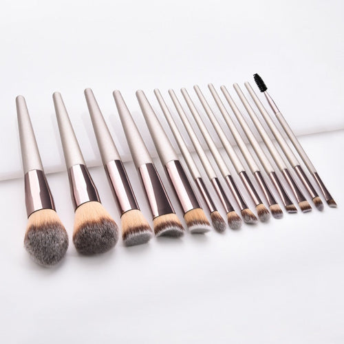 Fashionable Brushes Contour Blush Makeup Professional Foundation Eyeshadow Eyebrow Powder Make Up Brush Cosmetic Tools